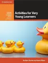 Activities for Very Young Learners Book with Online Resources cover