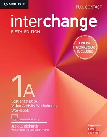 Interchange Level 1A Full Contact with Online Self-Study and Online Workbook cover