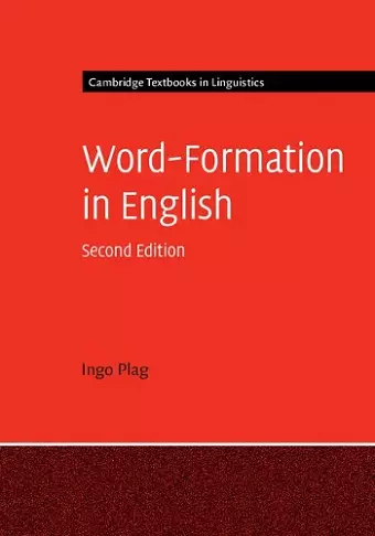 Word-Formation in English cover