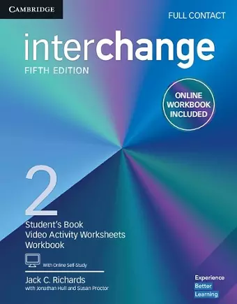 Interchange Level 2 Full Contact with Online Self-Study and Online Workbook cover