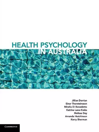 Health Psychology in Australia cover