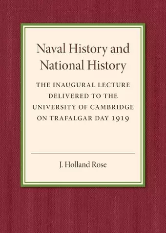 Naval History and National History cover