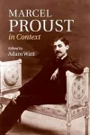 Marcel Proust in Context cover