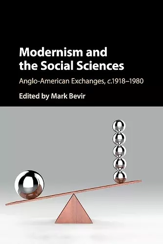 Modernism and the Social Sciences cover