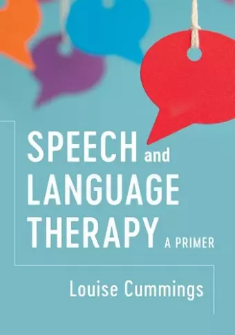 Speech and Language Therapy cover