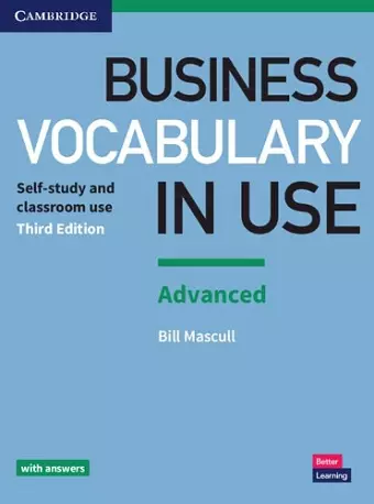 Business Vocabulary in Use: Advanced Book with Answers cover