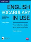 English Vocabulary in Use Pre-intermediate and Intermediate Book with Answers and Enhanced eBook cover