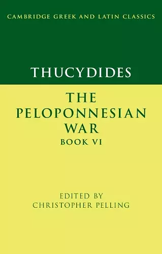 Thucydides: The Peloponnesian War Book VI cover