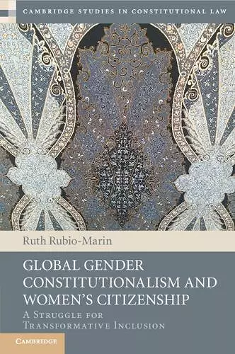 Global Gender Constitutionalism and Women's Citizenship cover