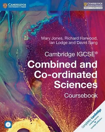 Cambridge IGCSE® Combined and Co-ordinated Sciences Coursebook with CD-ROM cover