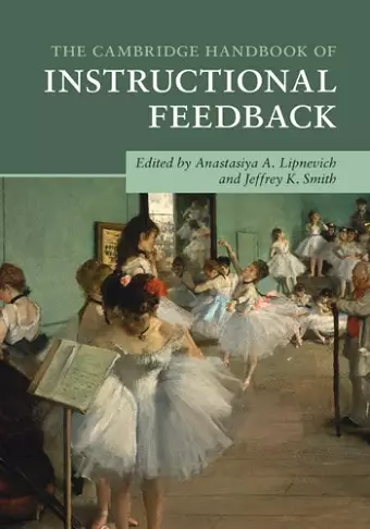 The Cambridge Handbook of Instructional Feedback cover