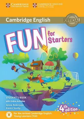 Fun for Starters Student's Book with Online Activities with Audio cover