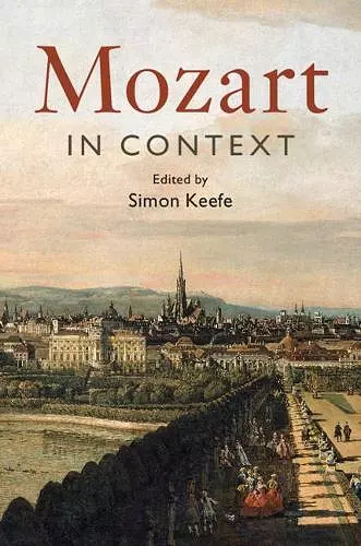 Mozart in Context cover