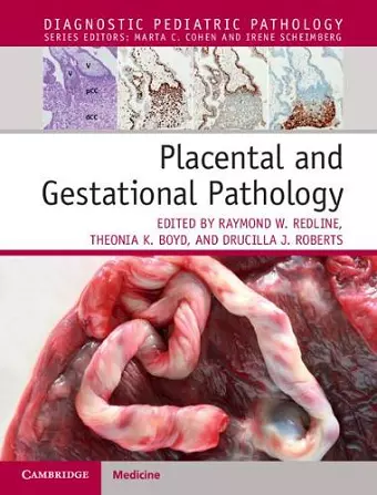 Placental and Gestational Pathology Hardback with Online Resource cover