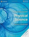 Cambridge IGCSE® Physical Science Physics Workbook cover