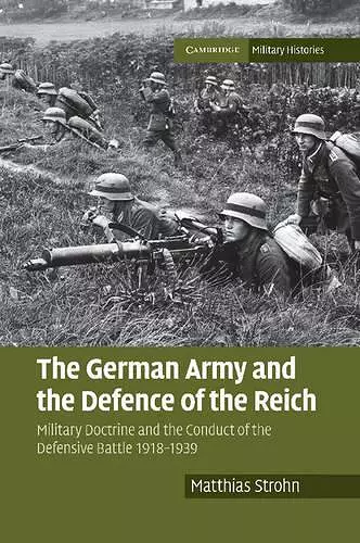 The German Army and the Defence of the Reich cover