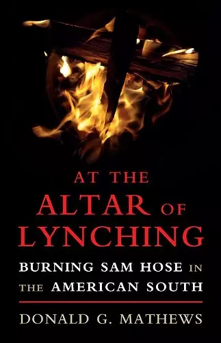 At the Altar of Lynching cover