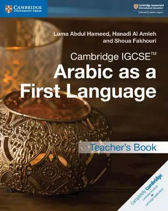 Cambridge IGCSE™ Arabic as a First Language Teacher's Book cover