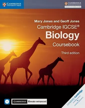 Cambridge IGCSE® Biology Coursebook with CD-ROM and Cambridge Elevate Enhanced Edition (2 Years) cover