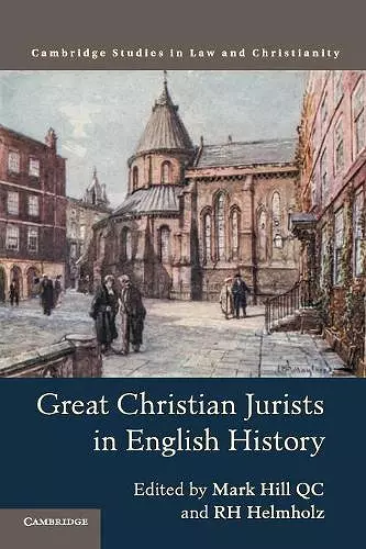 Great Christian Jurists in English History cover