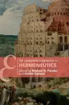 The Cambridge Companion to Hermeneutics cover