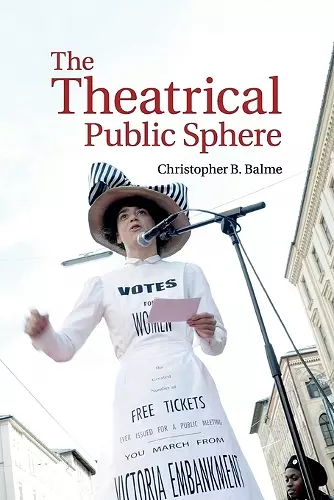 The Theatrical Public Sphere cover