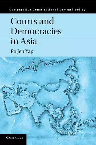 Courts and Democracies in Asia cover