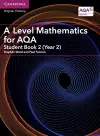 A Level Mathematics for AQA Student Book 2 (Year 2) cover
