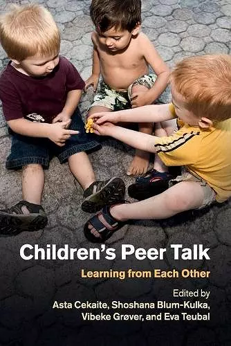 Children's Peer Talk cover