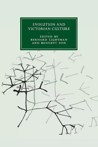 Evolution and Victorian Culture cover