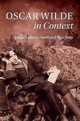 Oscar Wilde in Context cover