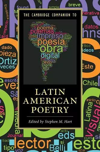 The Cambridge Companion to Latin American Poetry cover