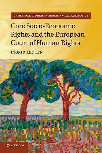 Core Socio-Economic Rights and the European Court of Human Rights cover