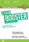 Cambridge English Exam Booster for First and First for Schools with Answer Key with Audio cover