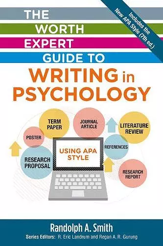 The Worth Expert Guide to Writing in Psychology cover