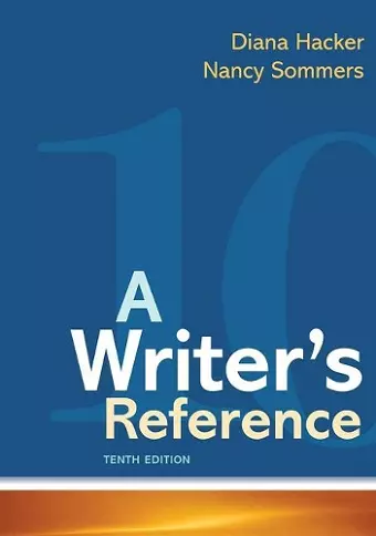 A Writer's Reference cover