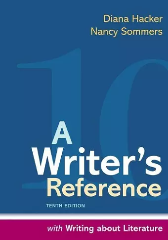 A Writer's Reference with Writing About Literature cover