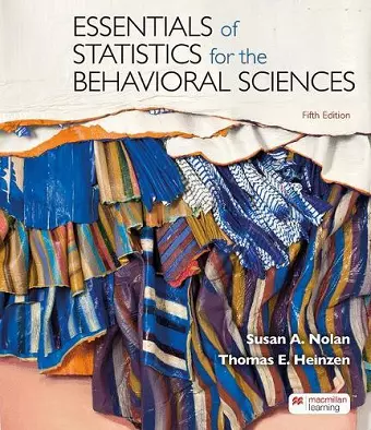 Essentials of Statistics for the Behavioral Sciences cover