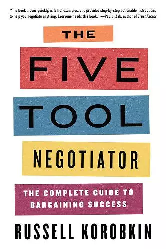 The Five Tool Negotiator cover