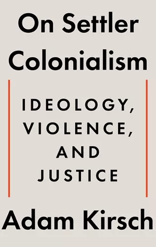 On Settler Colonialism cover