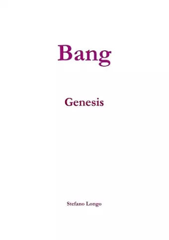 Bang - Genesis cover