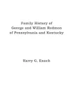 Family History of George and William Redmon of Pennsylvania and Kentucky cover