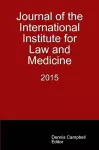 Journal of the International Institute for Law and Medicine 2015 cover