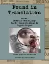 Found in Translation. Volume I. Somatic Vocabulary cover