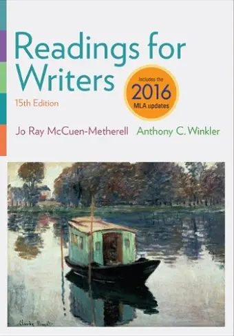 Readings for Writers, 2016 MLA Update cover