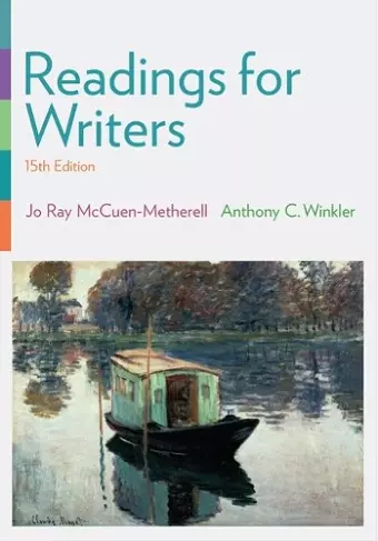 Readings for Writers (with 2016 MLA Update Card) cover
