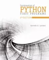 Fundamentals of Python cover