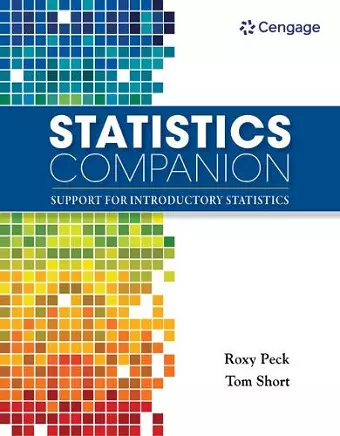 Statistics Companion : Support for Introductory Statistics cover