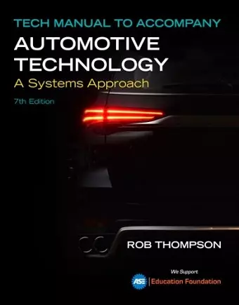 Tech Manual for Erjavec/Thompson's Automotive Technology: A Systems Approach cover