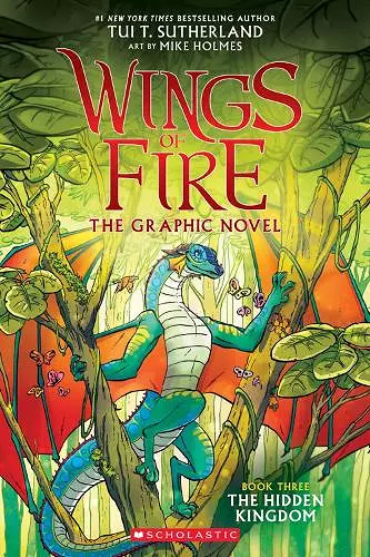 The Hidden Kingdom (Wings of Fire Graphic Novel #3) cover
